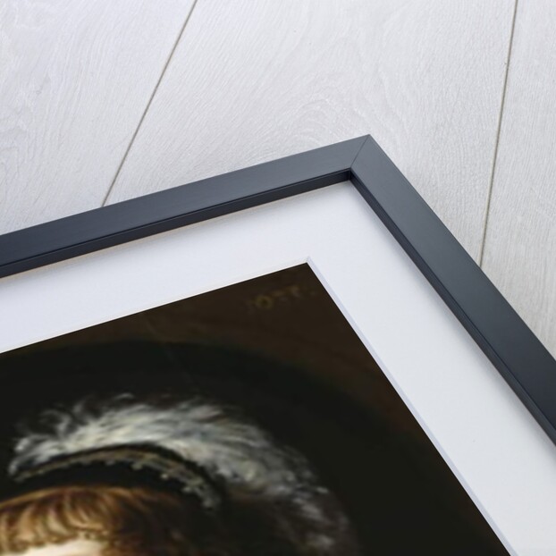 A young Lady with a Plumed Headdress, 1633 by English School