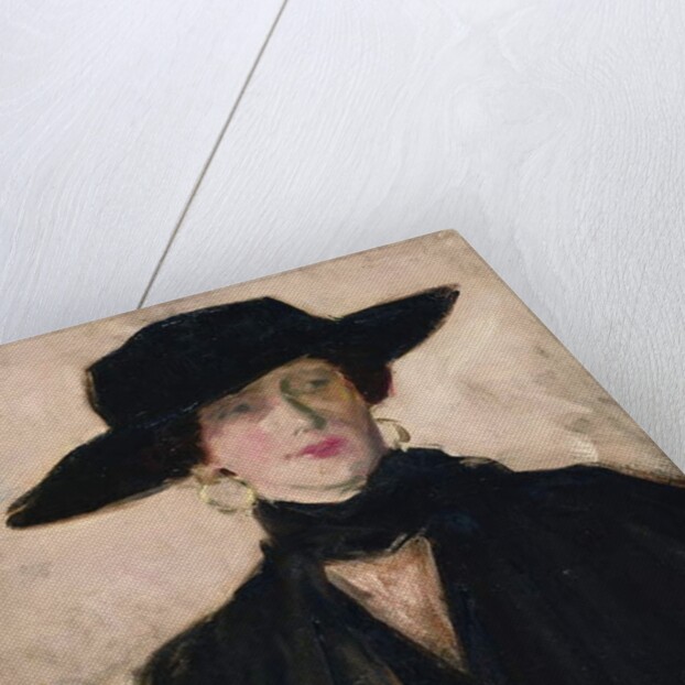 Lady in a Black Hat by Francis Campbell Boileau Cadell