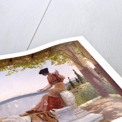 On the Balcony, 1898 by John William Godward