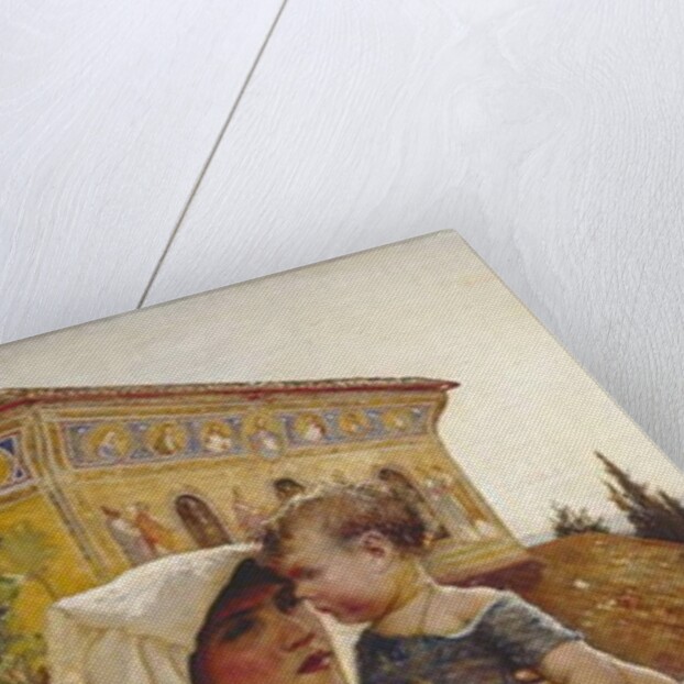 An Italian Mother and Child, 1886 by Annie Louisa Swynnerton