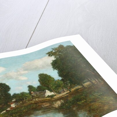 Pres de Quimper by Eugene Louis Boudin