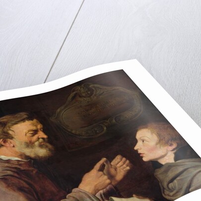 Master and Pupil, 1620 by Jacques II de Gheyn