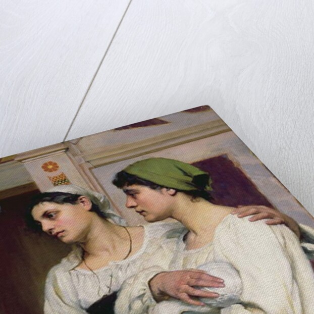 Italian women in church by Susan Isabel Dacre