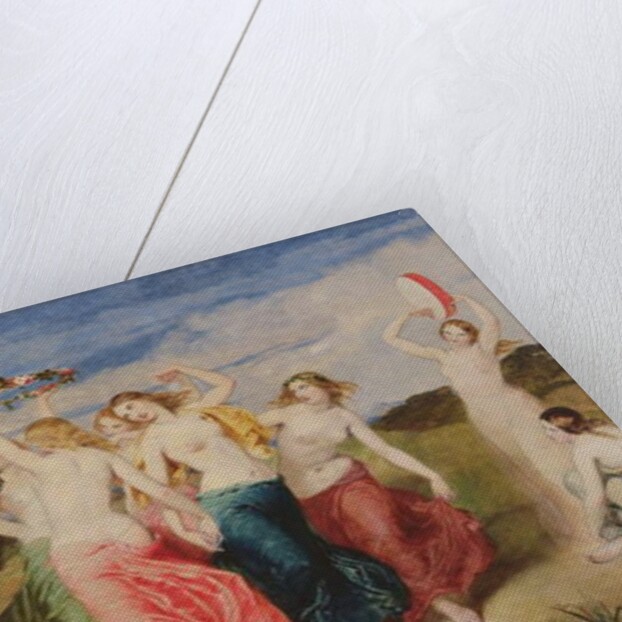 Mercury Instructing the Nymphs in Dance, 1848 by Frederick Richard Pickersgill