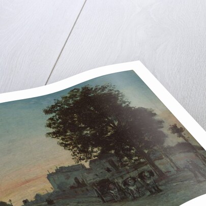 Le Boulevard Jourdan, Paris, 1865 by Johan-Barthold Jongkind