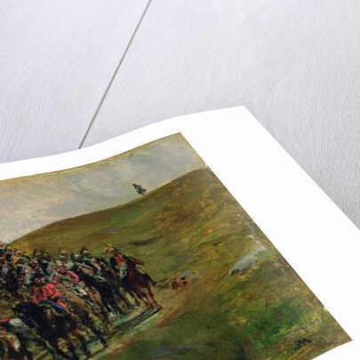 The Advance Guard of an Army by Jean Louis Ernest Meissonnier