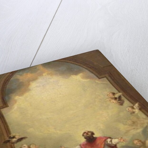 St. Eusebius Carried to Heaven, c.1757 by Anton Raphael Mengs