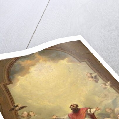 St. Eusebius Carried to Heaven, c.1757 by Anton Raphael Mengs