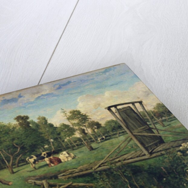 A Pasture in Normandy by Constant-Emile Troyon