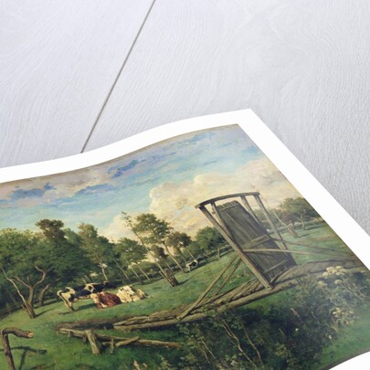 A Pasture in Normandy by Constant-Emile Troyon