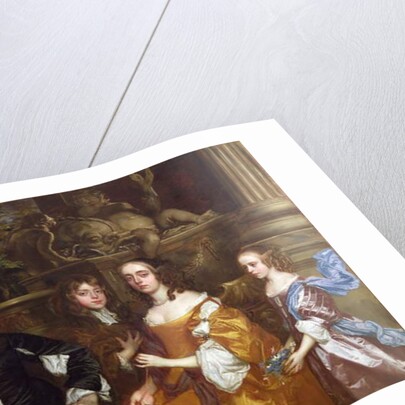 Sir John Cotton and His Family, 1660 by Peter Lely