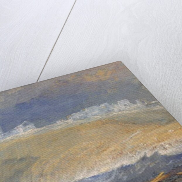 Dunstanborough Castle, Northumberland, c.1829 by Joseph Mallord William Turner