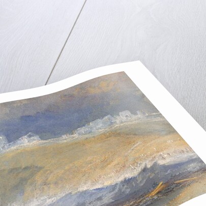 Dunstanborough Castle, Northumberland, c.1829 by Joseph Mallord William Turner