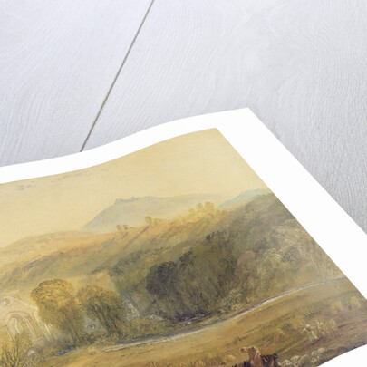 Valle Crucis Abbey, Denbighshire, c.1826 by Joseph Mallord William Turner