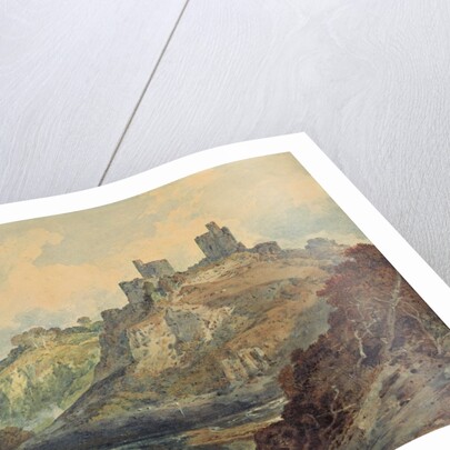 Kilgarran Castle, c.1798 by Joseph Mallord William Turner