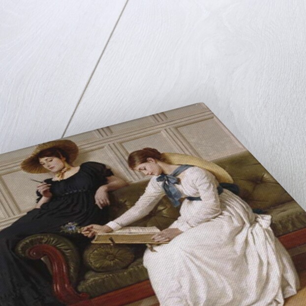 The Language of Flowers, 1885 by George Dunlop Leslie