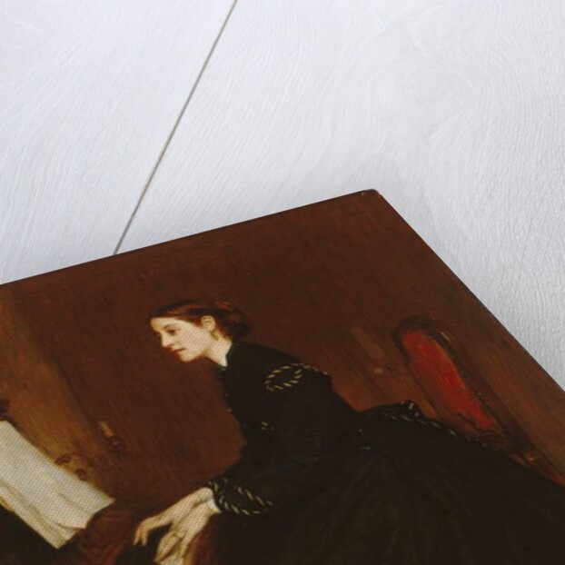 Mrs John Pettie, 1865 by William Quiller Orchardson