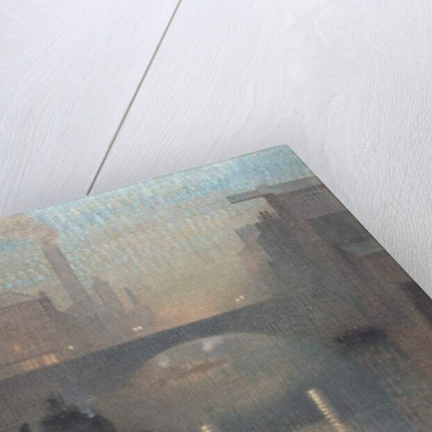 Bailey Bridge, Manchester, 1912 by Adolphe Valette