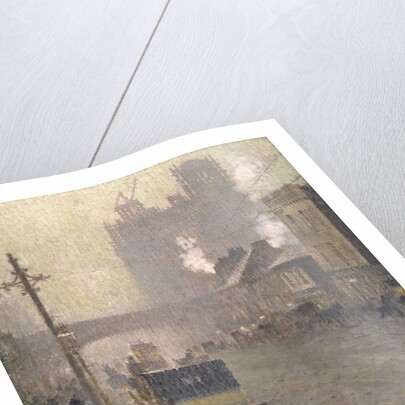 Oxford Road, Manchester, 1910 by Adolphe Valette