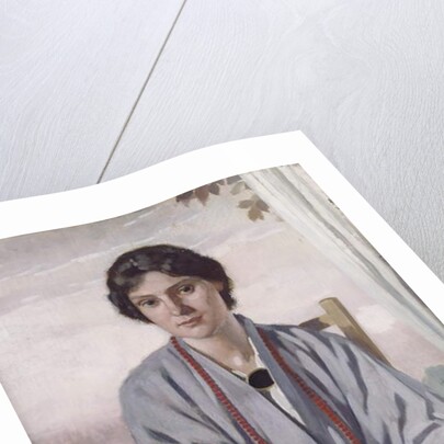 Portrait of May Aimee Smith, 1918 by Adolphe Valette