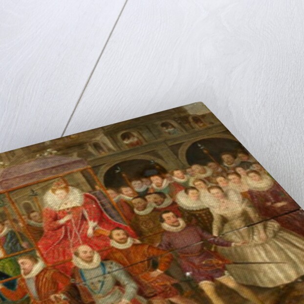 A Procession of Queen Elizabeth I, c.1800-40 by Robert (after) Peake