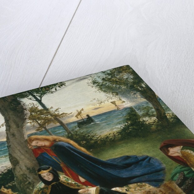 Le Morte d'Arthur, 1860 by James Archer