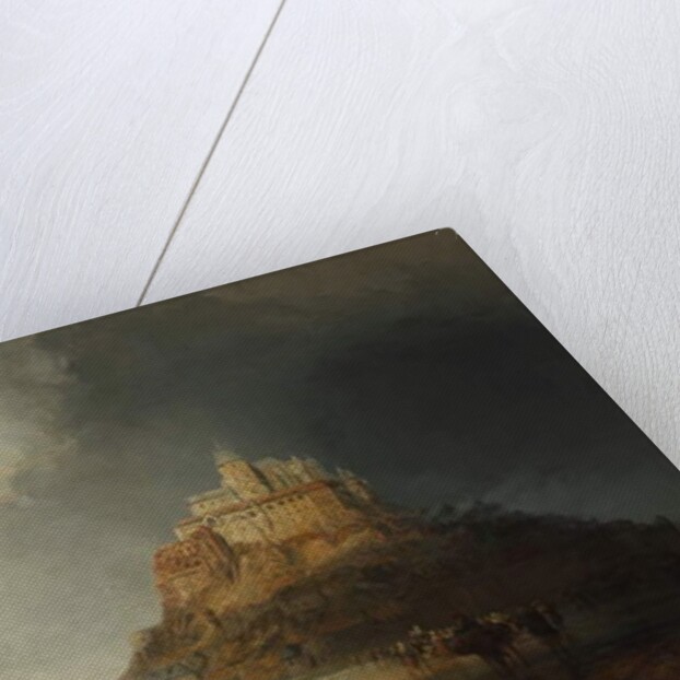 Mont St Michel, 1854 by Charles Bentley