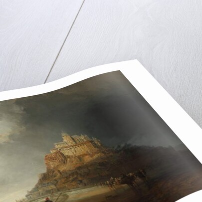 Mont St Michel, 1854 by Charles Bentley