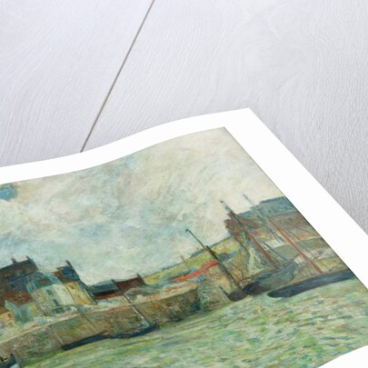 Harbour Scene, Dieppe, c.1885-86 by Paul Gauguin