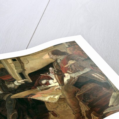 Cromwell, Protector of the Vaudois, 1877 by Ford Madox Brown