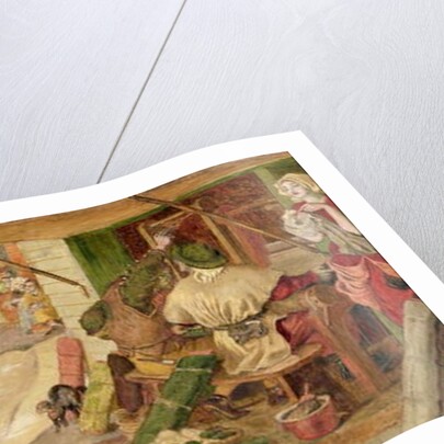 The Establishment of the Flemish Weavers in Manchester in 1363, 1888 by Ford Madox Brown