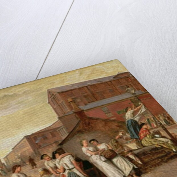 The Dinner Hour, Wigan, 1874 by Eyre Crowe