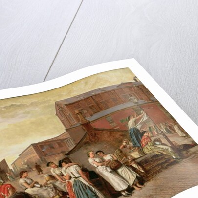 The Dinner Hour, Wigan, 1874 by Eyre Crowe