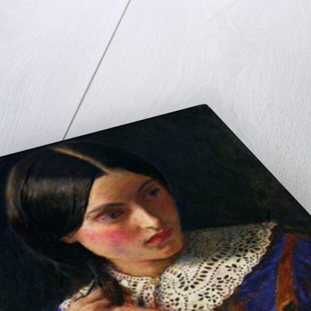 Only a Lock of Hair, c.1857-58 by John Everett Millais