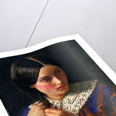 Only a Lock of Hair, c.1857-58 by John Everett Millais