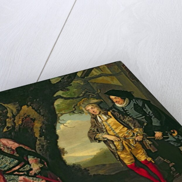 The Duel, from Act 3, scene 4 of 'Twelfth Night', 1771-72 by Francis Wheatley