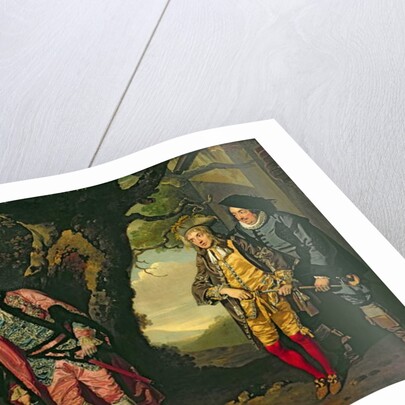 The Duel, from Act 3, scene 4 of 'Twelfth Night', 1771-72 by Francis Wheatley