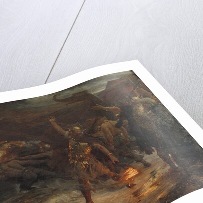 The Funeral of a Viking, 1893 by Frank Dicksee