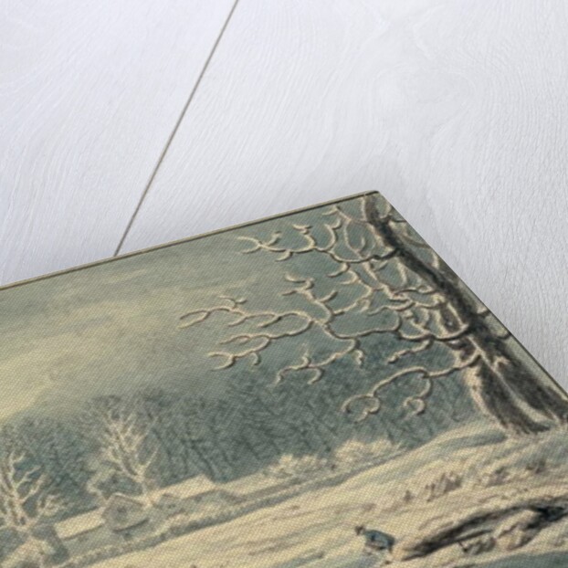 Hyde Park in the Snow, 1796 by Edward Dayes