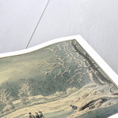 Hyde Park in the Snow, 1796 by Edward Dayes