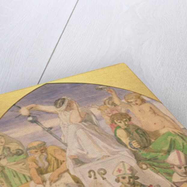 Study for `The Spirit of Justice' by Ford Madox Brown