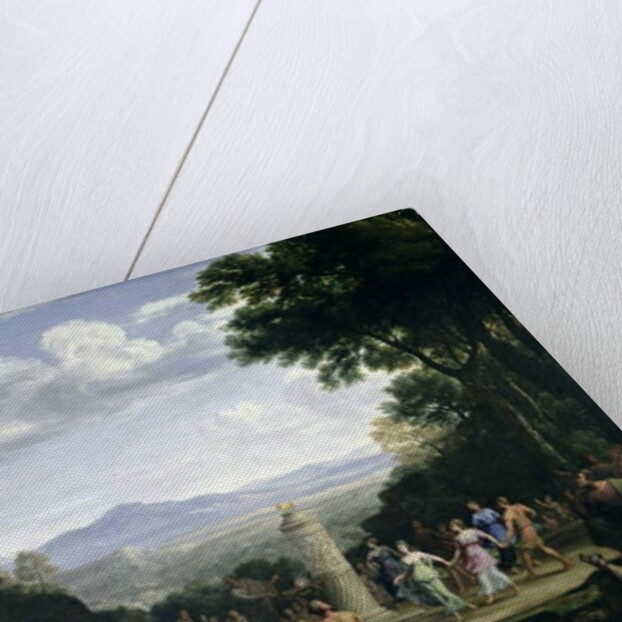 The Adoration of the Golden Calf, 1660 by Claude Lorrain