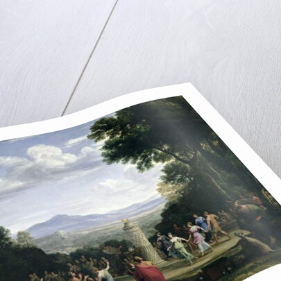 The Adoration of the Golden Calf, 1660 by Claude Lorrain
