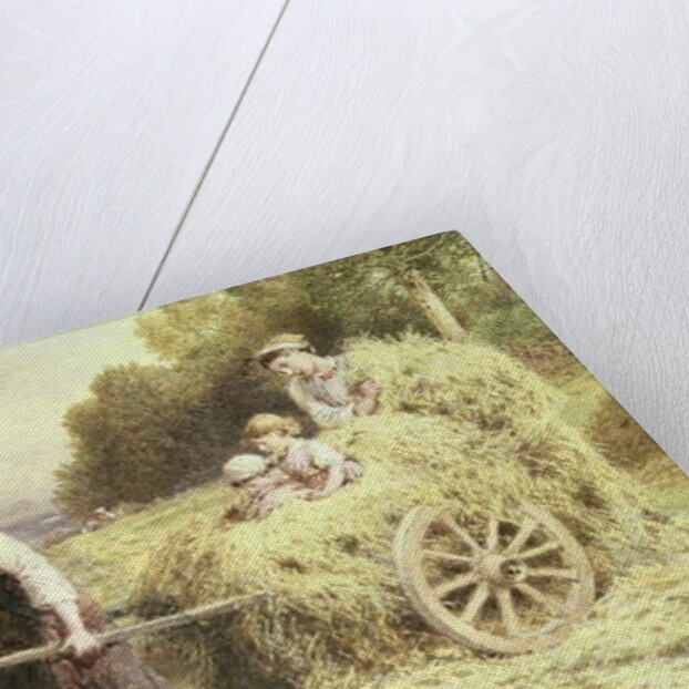 Haytime, c.1860 by Myles Birket Foster