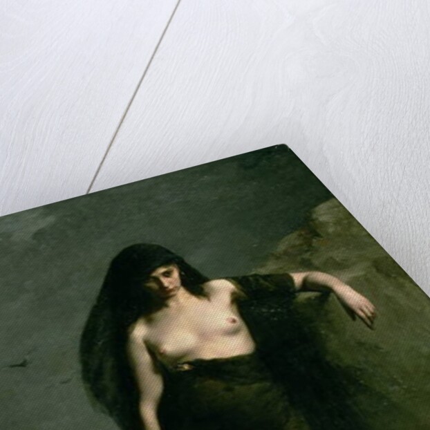 Sappho, 1877 by Charles Auguste Mengin