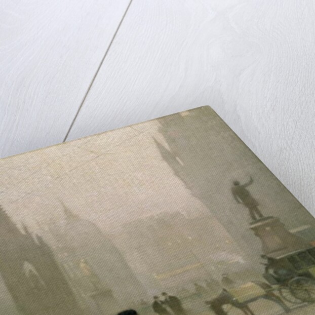 Albert Square, Manchester, 1910 by Adolphe Valette