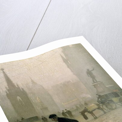 Albert Square, Manchester, 1910 by Adolphe Valette