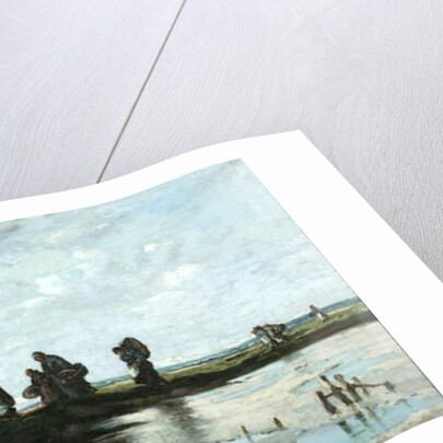 Homewards, Conway Marsh, 1881 by William Meredith