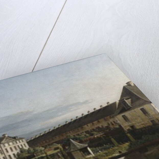 The Fortress of Konigstein: Courtyard with the Brunnenhaus, 1756-58 by Bernardo Bellotto