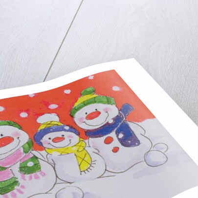 Snow Family by Diane Matthes